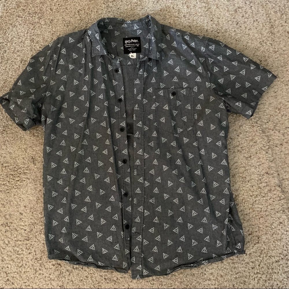 Harry Potter Button Up